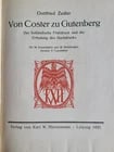 1921 VON COSTER ZU GUTENBERG by G. SEDLER illustrated ANTIQUE - 2