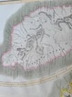 1814 MAP of WEST INDIA ISLANDS Carribean MARTINICO & DOMINICA antique 21 x 28" - 5