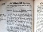 1732 ENGLISH LAWYER Shewing Nature & Forms of Original Writs by W. BOHUM antique - 5