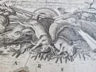 1739 LARGE MAP OF SILESIA POLAND GLOGOVIENSIS antique 25 x 4 3/4" - 3