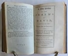 1789 BOOK OF COMMON PRAYER & PSALTER ENGLISH ANTIQUE Cambridge - 4