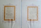 1886 GERMAN MANUSCRIPT ANNIVERSARY ALBUM antique C.F. Klein-Schlatter company - 8