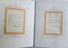 1886 GERMAN MANUSCRIPT ANNIVERSARY ALBUM antique C.F. Klein-Schlatter company - 9