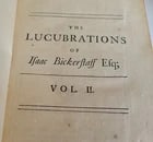 1711-1713 LUCUBRATIONS of ISAAC BICKERSTAFF antique 4 VOLUMES FINE BINDING - 7