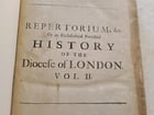 1708 HISTORY of DIOCESE of LONDON 2 FOLIO VOLUMES ILLUSTRATED antique - 7