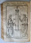 1571 DISCOURSE on ANCIENT RELIGION of ROMANS antique ILLUSTRATED - 11