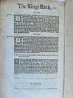 1669 BOOK of COMMON PRAYER w/ 1672 PSALTER antique FOLIO in ENGLISH rare - 14