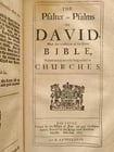 1669 BOOK of COMMON PRAYER w/ 1672 PSALTER antique FOLIO in ENGLISH rare - 6