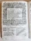 1595 CATERINA (of SPAIN) MARTIRIZATA POEMA SACRO antique VELLUM POETRY 16th CENT - 15
