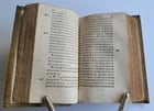1586-1593 LAW BOOK by CAESARIS CONTARDI antique FINE HAND TOOLED PIGSKIN BINDING - 10