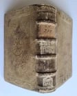 1586-1593 LAW BOOK by CAESARIS CONTARDI antique FINE HAND TOOLED PIGSKIN BINDING - 2