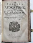 1730 BIBLE in DUTCH ILLUSTRATED w/ MAPS antique MASSIVE FOLIO BIBLIA - 8