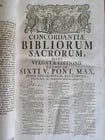 1733 BIBLE CONCORDANCE 2 volumes in LATIN antique MASSIVE FOLIO - 8