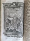 1770 BIBLE in GERMAN & LATIN ILLUSTRATED 2 FOLIO VOLUMES antique PIGSKIN BINDING - 10