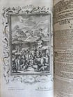 1770 BIBLE in GERMAN & LATIN ILLUSTRATED 2 FOLIO VOLUMES antique PIGSKIN BINDING - 11