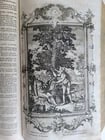 1770 BIBLE in GERMAN & LATIN ILLUSTRATED 2 FOLIO VOLUMES antique PIGSKIN BINDING - 15