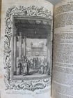 1770 BIBLE in GERMAN & LATIN ILLUSTRATED 2 FOLIO VOLUMES antique PIGSKIN BINDING - 7