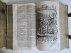1770 BIBLE in GERMAN & LATIN ILLUSTRATED 2 FOLIO VOLUMES antique PIGSKIN BINDING - 8