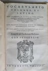 1585 LATIN DICTIONARY by AMBROSII CALEPINI DICTIONARUM antique VELLUM FOLIO - 3