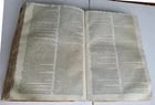 1585 LATIN DICTIONARY by AMBROSII CALEPINI DICTIONARUM antique VELLUM FOLIO - 6
