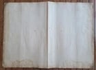 1736 LARGE MAP OF SILESIA POLAND SCHWIDNICENSIS antique 25 x 4 3/4" - 5