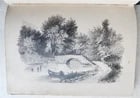 1855 ALBUM AMICORUM - MANUSCRIPT GERMAN BOOK antique ILLUSTRATED Lubeck - 4