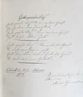 1855 ALBUM AMICORUM - MANUSCRIPT GERMAN BOOK antique ILLUSTRATED Lubeck - 6