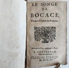 1703 BOCCACCIO Le Songe de Bocace antique in French (1 of 6)