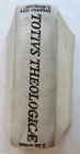 1573 THEOLOGY by IOANNEM DE COMIS antique 16th CENTURY vellum - 2