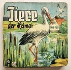 1950s antique ILLUSTRATED CHILDREN BOOK tiere der heimat ANIMALS of the HOMELAND (1 of 7)