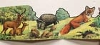 1950s antique ILLUSTRATED CHILDREN BOOK tiere der heimat ANIMALS of the HOMELAND - 4