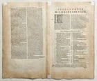 1640 MAP of GERMANY HILDESHEIM by WILLEM BLAEU antique AUTHENTIC hand colored - 4