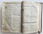 1632 BIBLE in ENGLISH antique Old & New Testament LONDON - ROBERT BARKER - 11