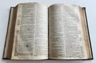 1632 BIBLE in ENGLISH antique Old & New Testament LONDON - ROBERT BARKER - 7