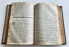 1632 BIBLE in ENGLISH antique Old & New Testament LONDON - ROBERT BARKER - 8