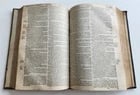 1632 BIBLE in ENGLISH antique Old & New Testament LONDON - ROBERT BARKER - 9
