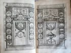 1677 LIVES of ROMAN POPES 4 FOLIO VOLUMES FULLY ILLUSTRATED antique in LATIN - 12