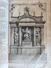 1677 LIVES of ROMAN POPES 4 FOLIO VOLUMES FULLY ILLUSTRATED antique in LATIN - 16