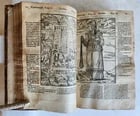 1573 BIBLE in LATIN antique FULLY ILLUSTRATED Old & New Testament - 2