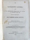 1856 THE TANGLETOWN LETTERS antique GREAT MAMMOTHIC REFORM CONVENTION: Title: 1856 THE TANGLETOWN LETTERS antique GREAT MAMMOTHIC REFORM CONVENTION Description: THE TANGLETOWN LETTERS Being the Reminiscences, Observations, and Opinions of Timotheus Trap, Esq, Including