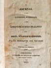 1819 JOURNAL of EVIDENCES of LORD'S DEALINGS with Dr. WILLIAM GARDINER antique: Title: 1819 JOURNAL of EVIDENCES of LORD'S DEALINGS with Dr. WILLIAM GARDINER antique Description: JOURNAL of the EXTERNAL EVIDENCES , of the LORD'S GRACIOUS DEALINGS with DOCT.WILLIAM GARDINER, For h