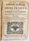 1670 LEZIONI MORALE SOPRA GIONA PROFETA antique LESSONS on JOHAN THE PROPHET - 2