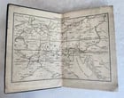 1857 ITALIAN TRAVELLER'S BOOK by Dr.FORSTER in GERMAN antique ILLUSTRATED w/MAPS - 2