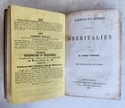 1857 ITALIAN TRAVELLER'S BOOK by Dr.FORSTER in GERMAN antique ILLUSTRATED w/MAPS - 3