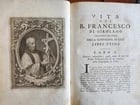 1806 VITA del B.FRANCESCO di GIROLAMO antique Vellum in ITALIAN: Title: 1806 VITA del B.FRANCESCO di GIROLAMO antique Vellum in ITALIAN Description: Vita del B. Francesco di Girolamo sacerdote professo della Compagnia di Gesu. by Padr Longaroe Degli Oddi In Roma: