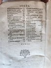 1595 FRANCISCI VALLESII Biblical natural history antique 16th CENTURY vellum - 5