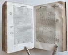 1595 FRANCISCI VALLESII Biblical natural history antique 16th CENTURY vellum - 7