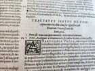 1568 THEOLOGY by THOMAE AQUINATIS antique VELLUM BOUND FOLIO - 12