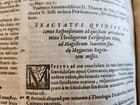 1568 THEOLOGY by THOMAE AQUINATIS antique VELLUM BOUND FOLIO - 14