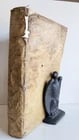 1568 THEOLOGY by THOMAE AQUINATIS antique VELLUM BOUND FOLIO - 2